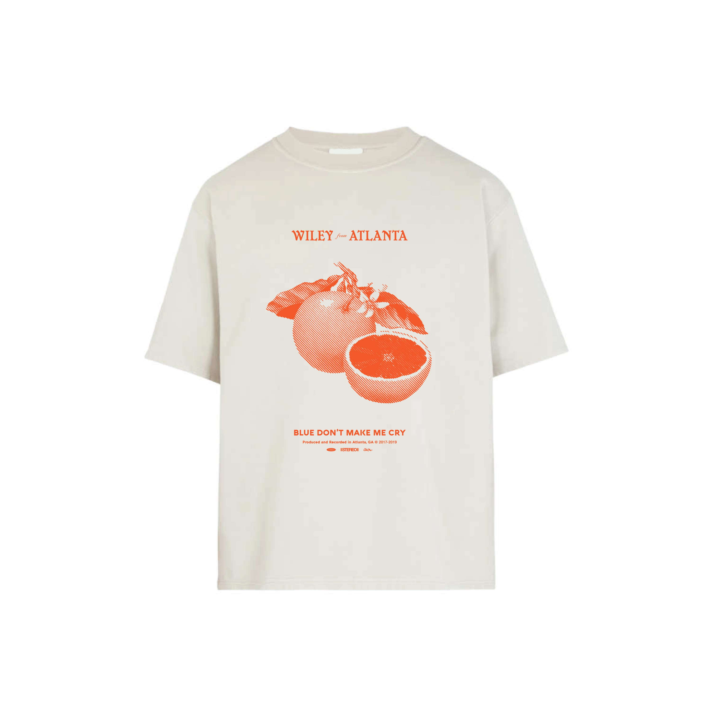 Wiley from Atlanta Merch Shirt Axel Olson Blue Dont Make Me Cry
